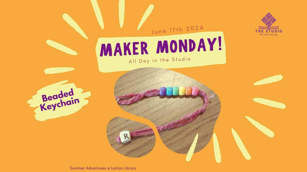 Maker Monday: Beaded Keychain