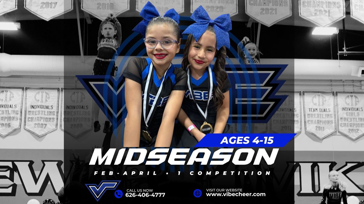 Midseason Cheer Registration