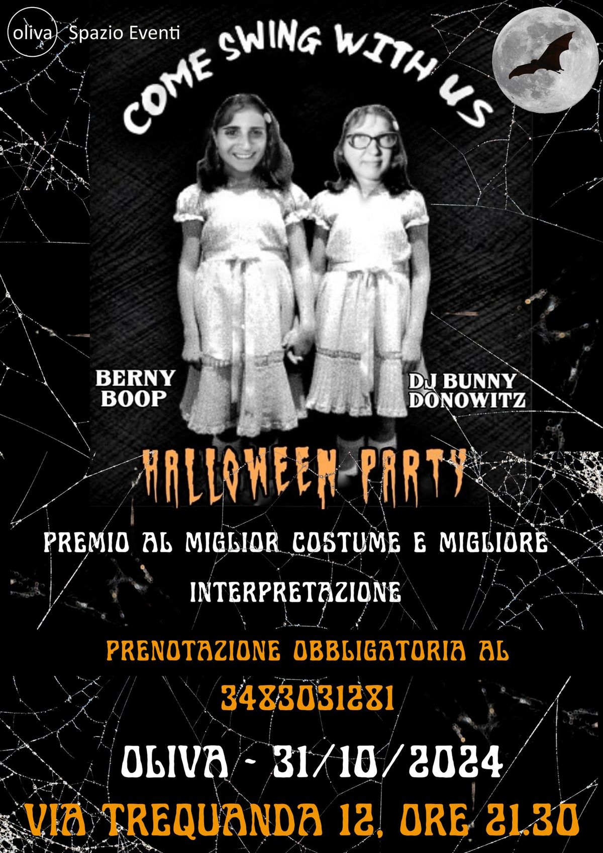 HALLOSWING PARTY - PRENOTAZIONE OBBLIGATORIA