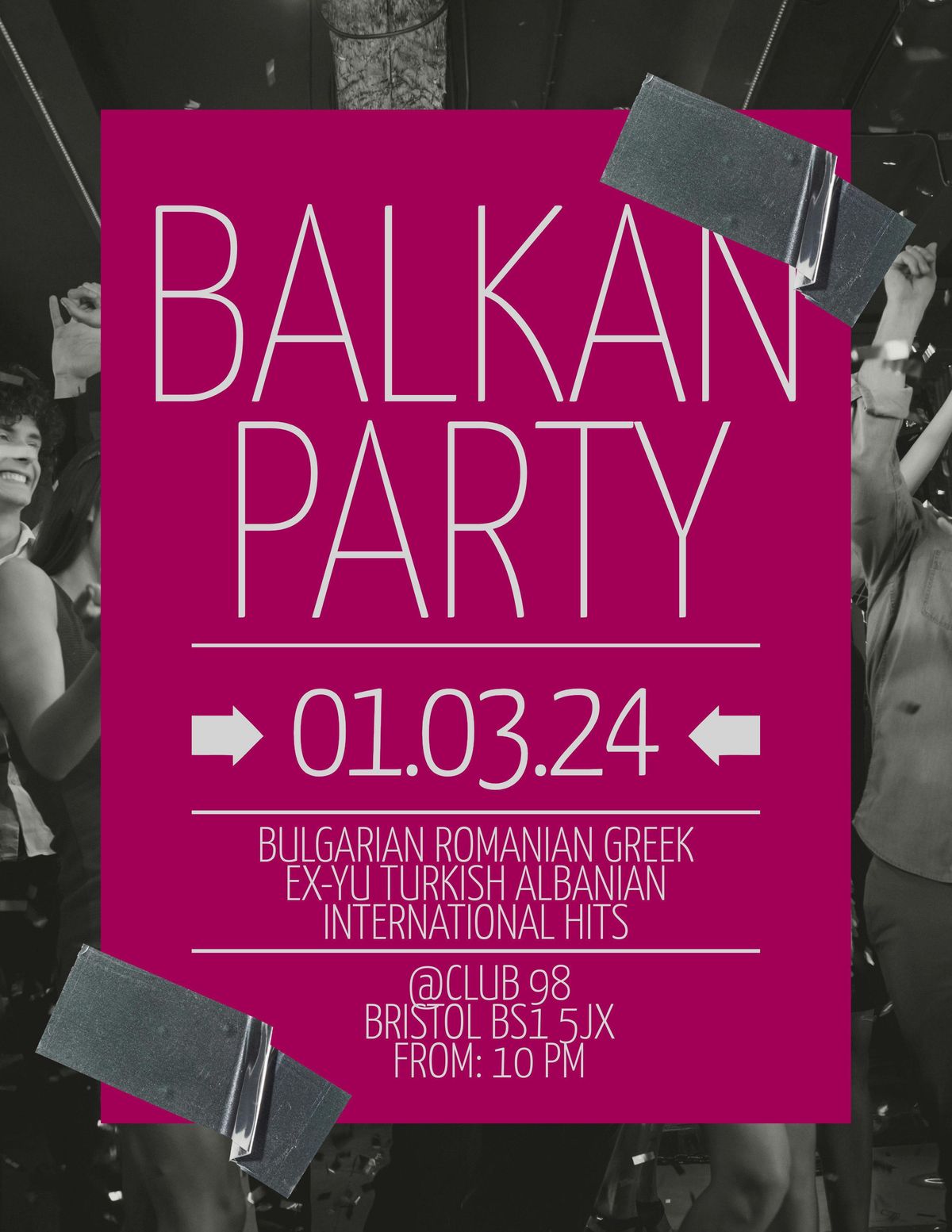 Women's Day Balkan Bristol Party