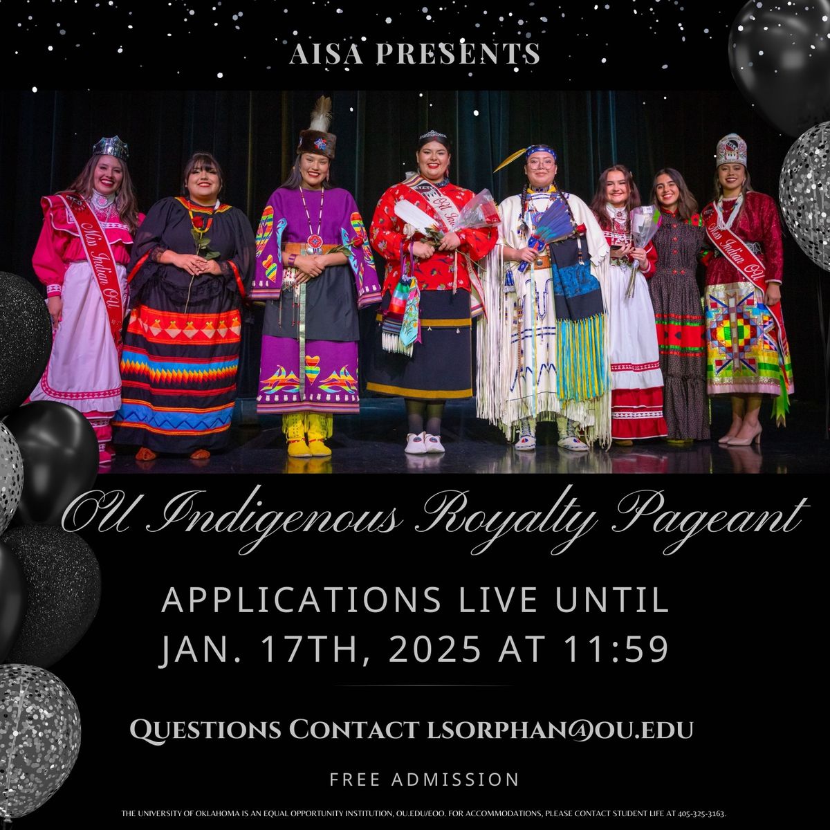 2025 OU Indigenous Royalty Pageant