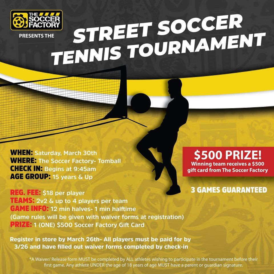 Street Soccer Tennis Tournament