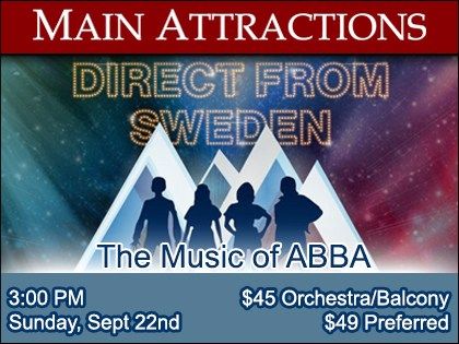 Direct from Sweden \u2013 The Music of ABBA