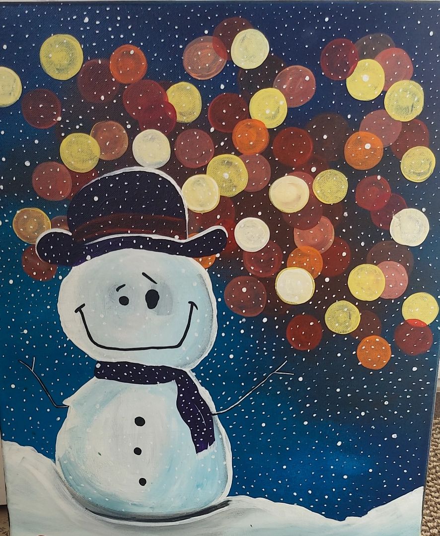 Bright Snowman