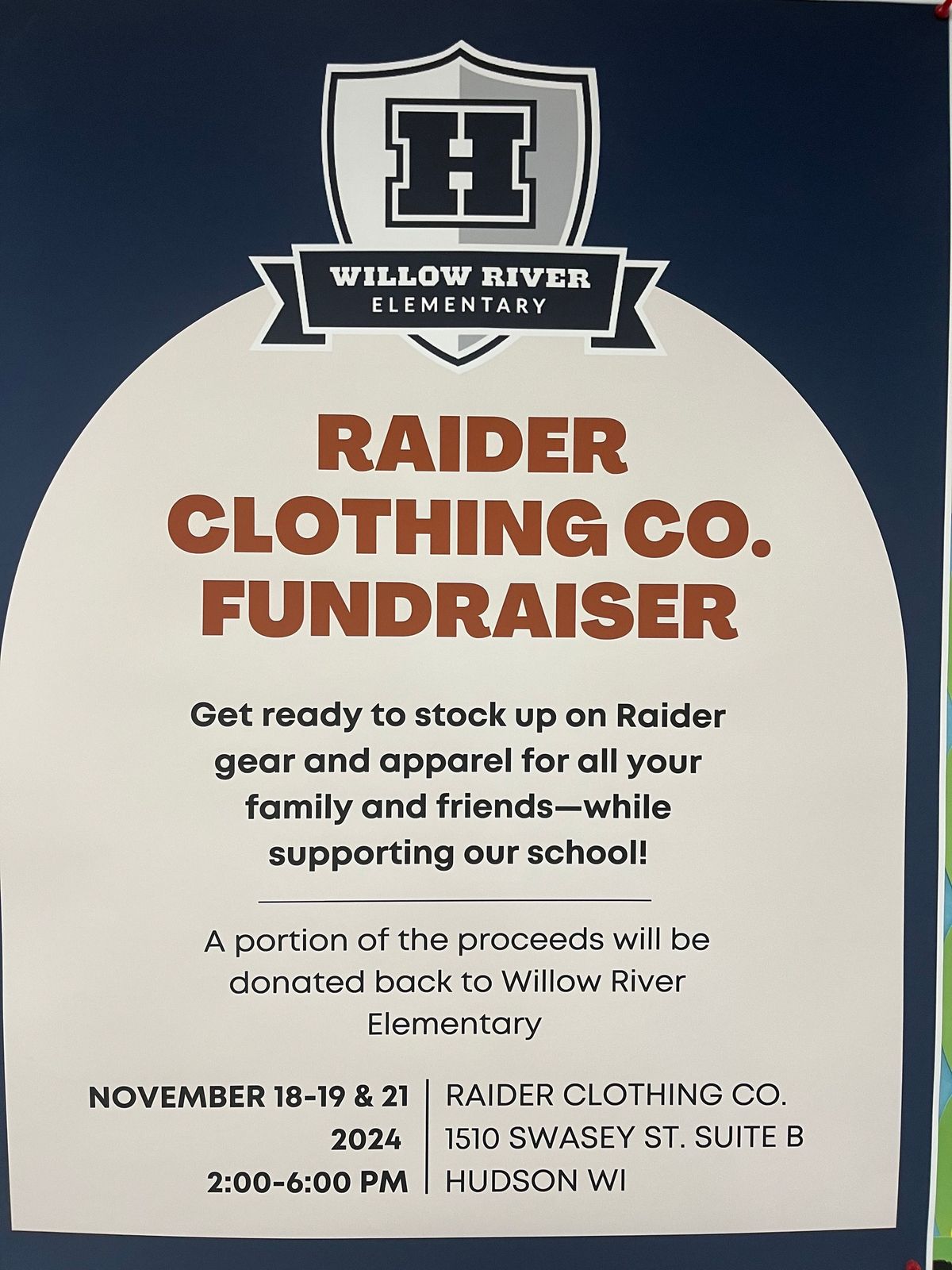 Raider Clothing Co Fundraiser!