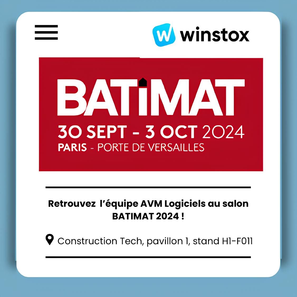 Salon BATIMAT 2024