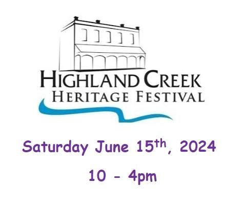 Highland Creek Heritage Festival 2024