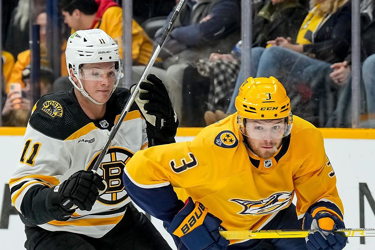 Nashville Predators vs. Boston Bruins