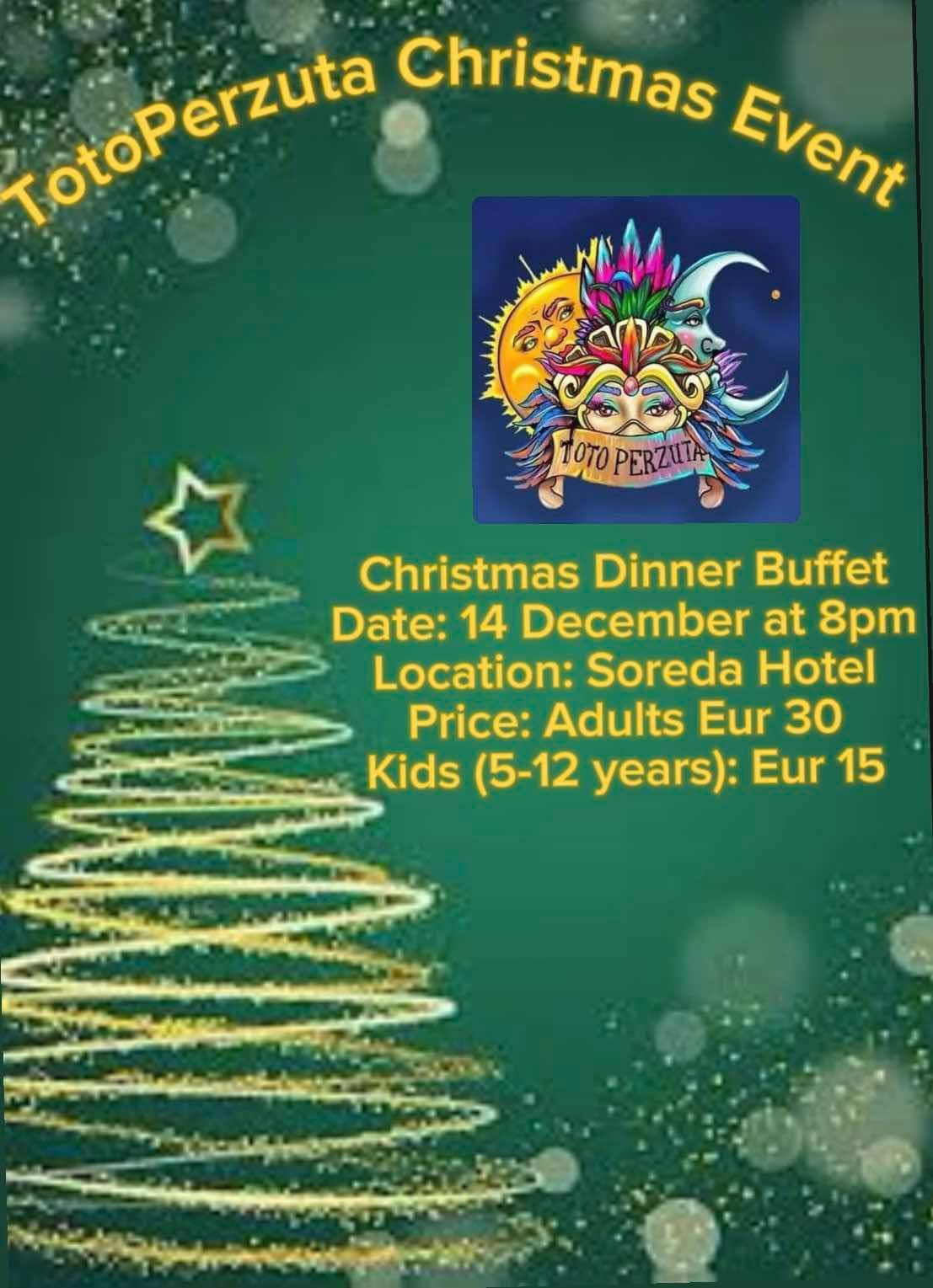 All Inclusive Christmas Buffet Dinner