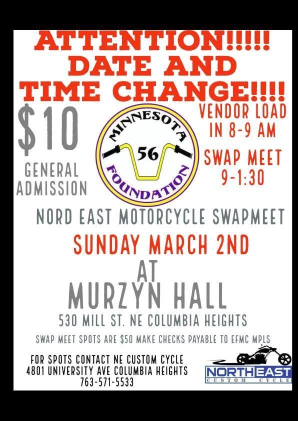 Nord East Motorcycle Swap Meet 