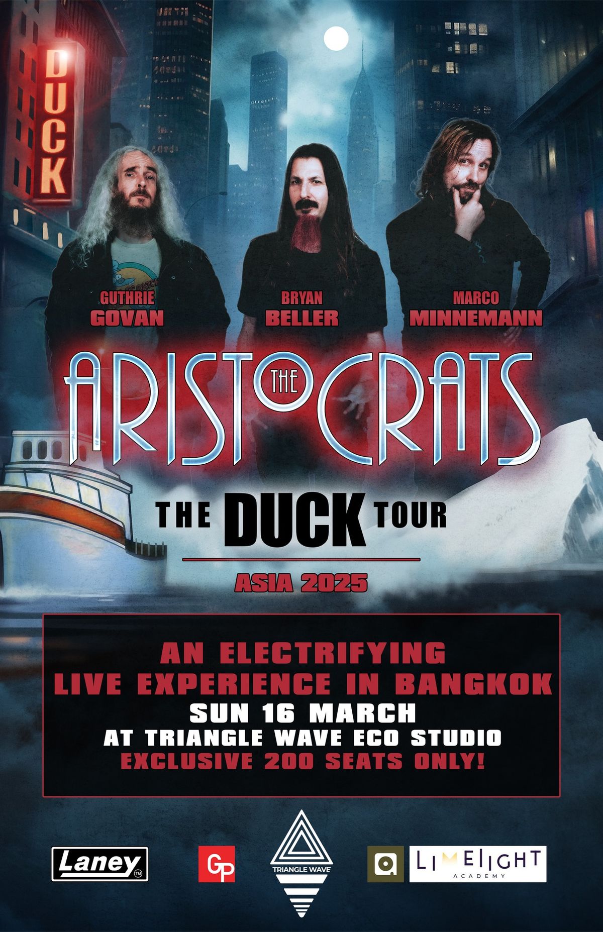 The Aristocrats : An Electrifying Live Experience in Bangkok