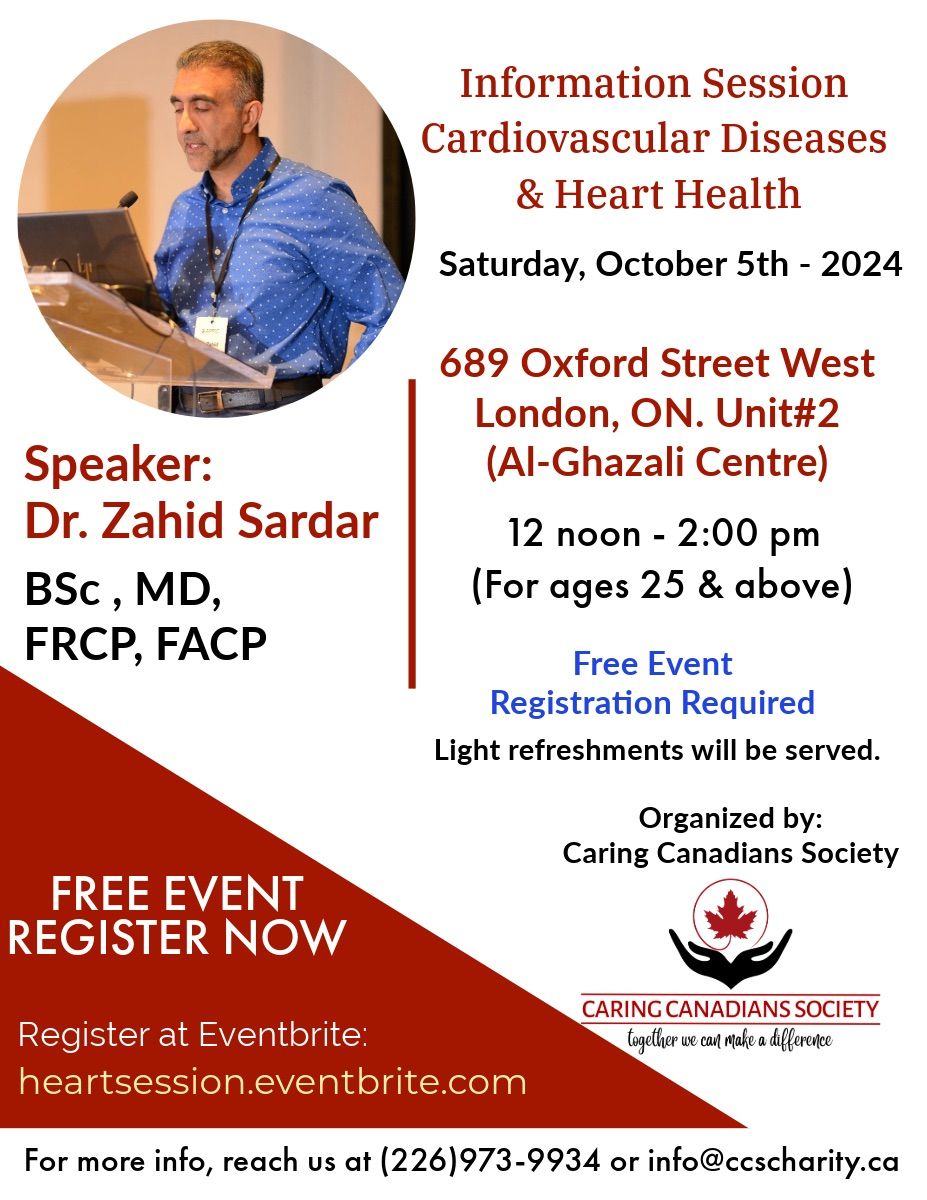 Info session on Cardiovascular Diseases & Heart Health