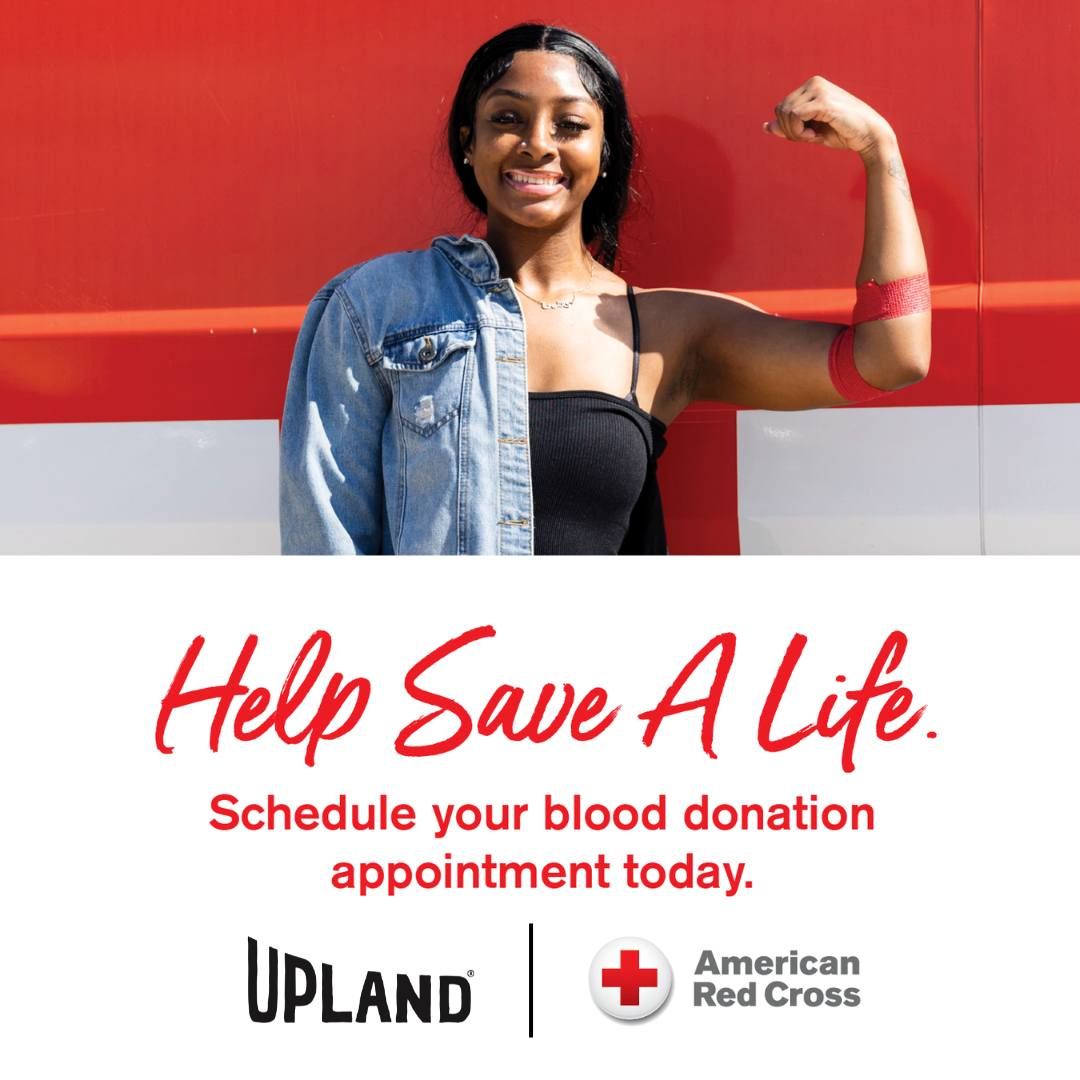 Red Cross Blood Drive at Upland Fountain Square