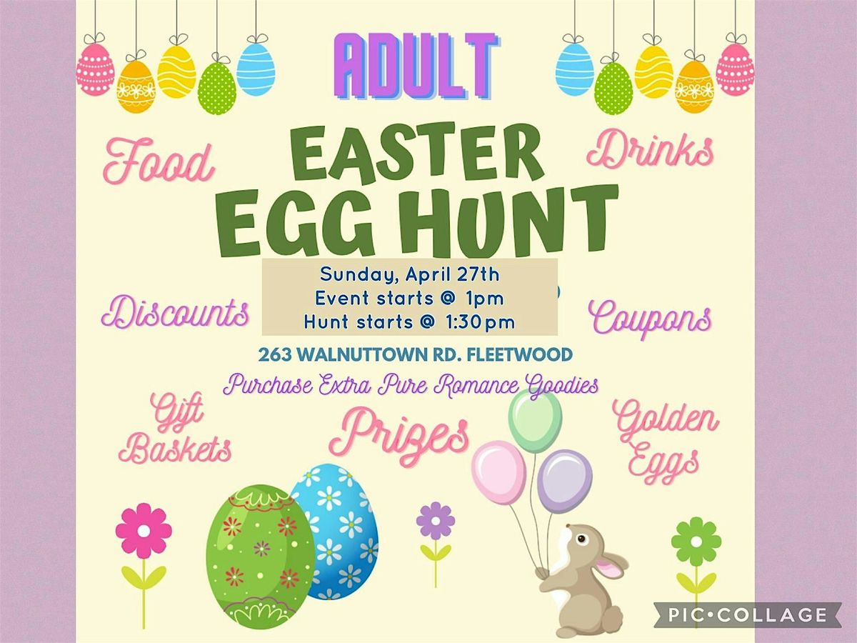 Adult Easter Egg Hunt