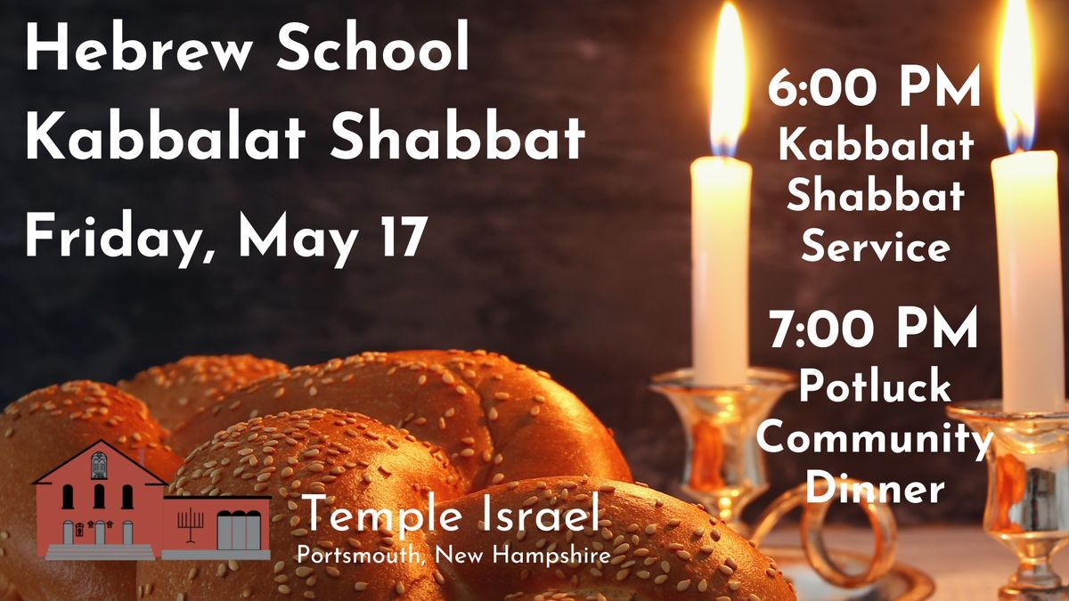 Hebrew School Kabbalat Shabbat
