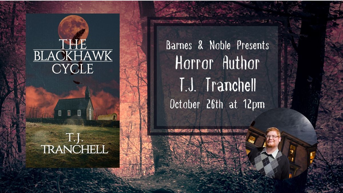 Horror Author TJ Tranchell at Barnes & Noble