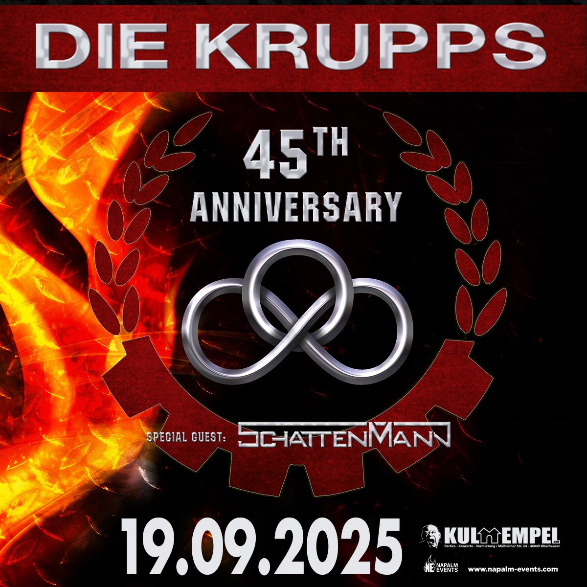 DIE KRUPPS - 45th Anniversary Tour 2025