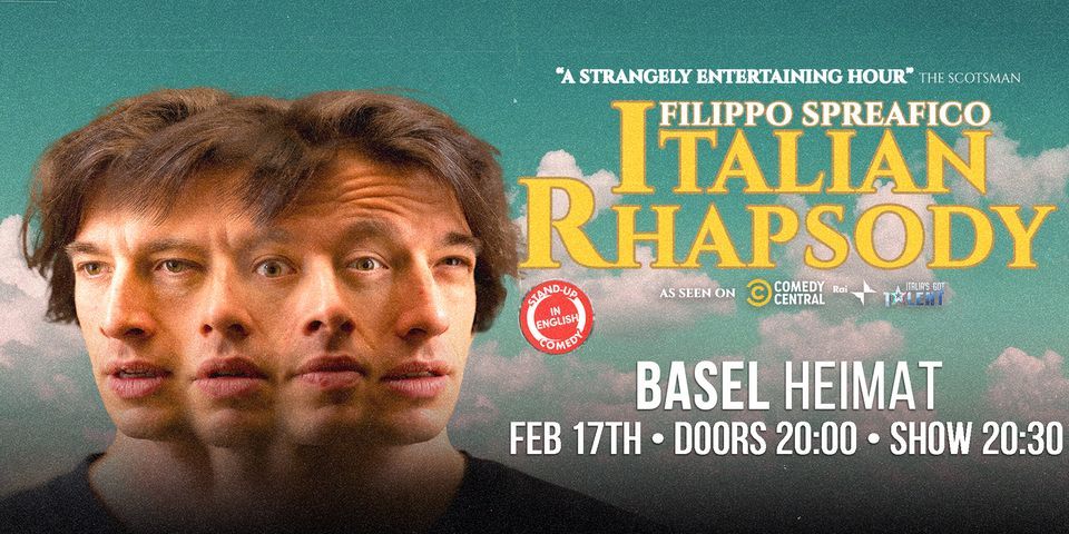 Italian Rhapsody Tour / Basel / Standup Comedy in English, Heimat ...