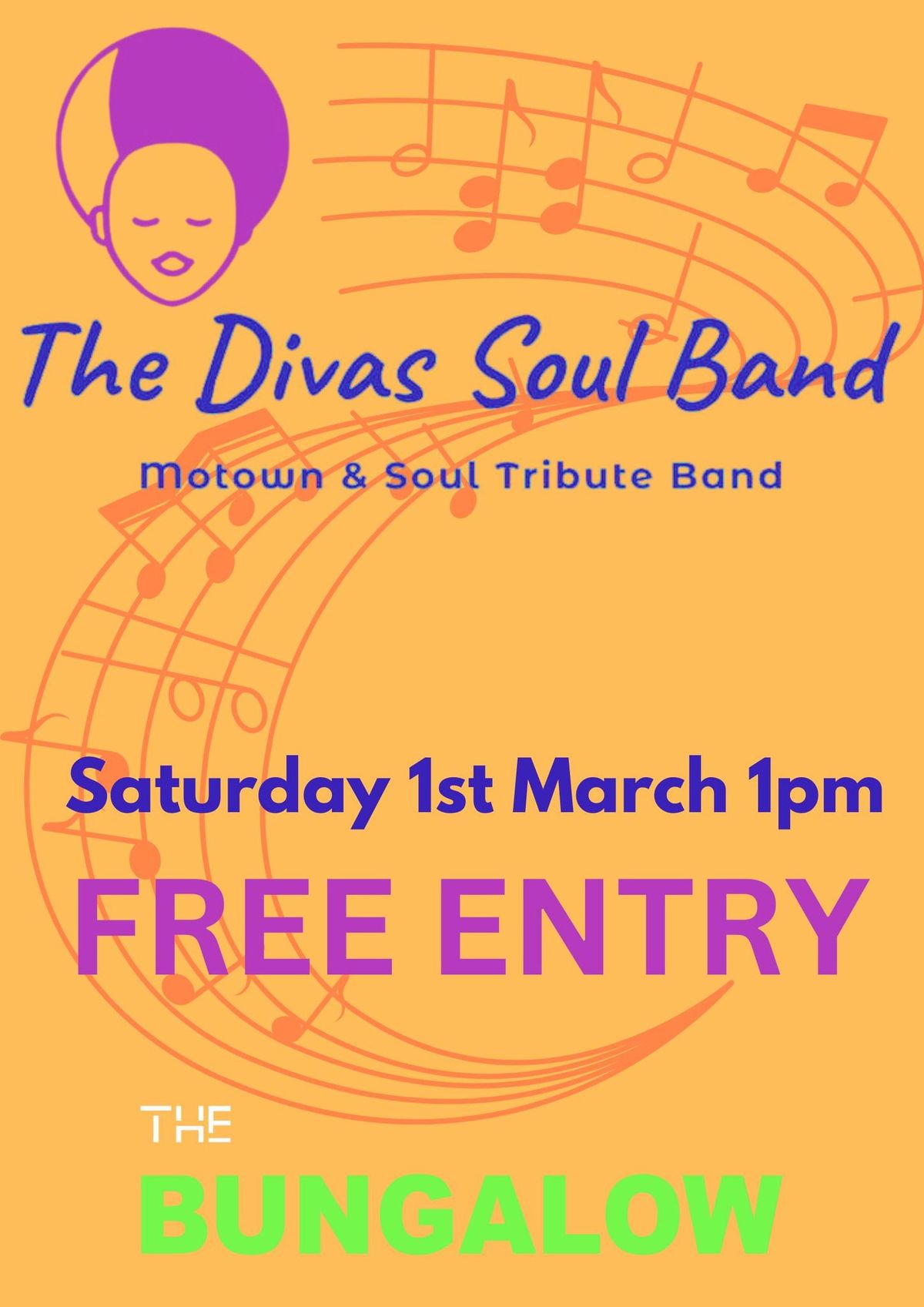 The Divas Soul Band FREE ENTRY