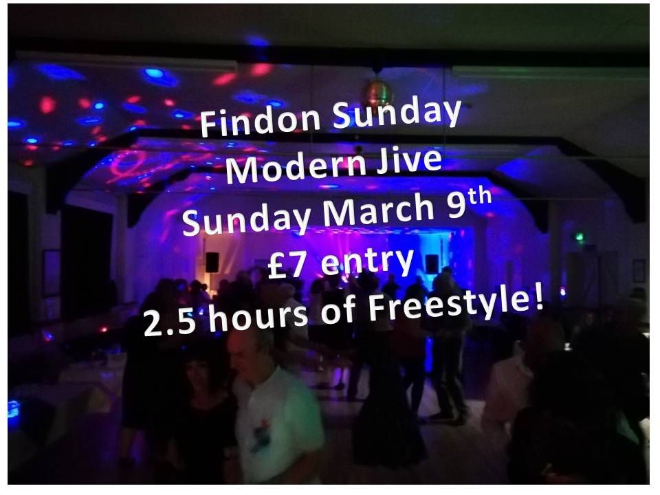 Sunday Findon Modern Jive