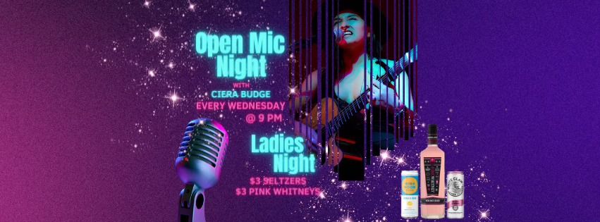 Open Mic Night with Ladies Night Specials