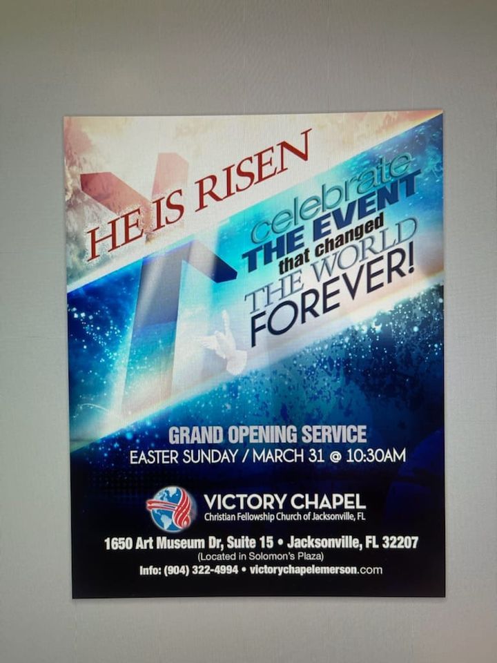 Easter Sunday GRAND OPENING Service!!!! 