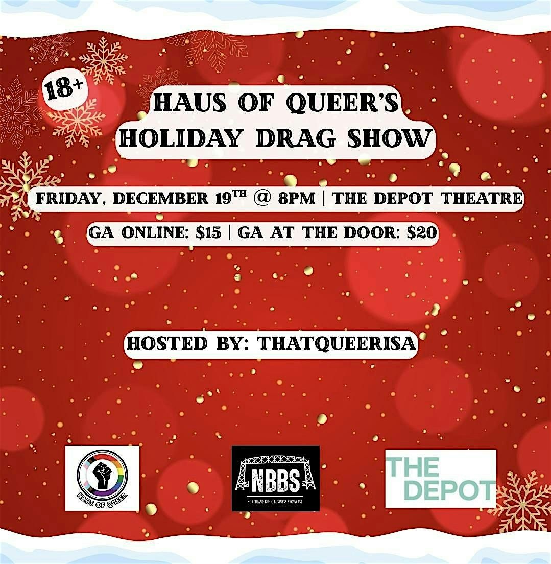 Haus of Queer's Holiday Drag Show