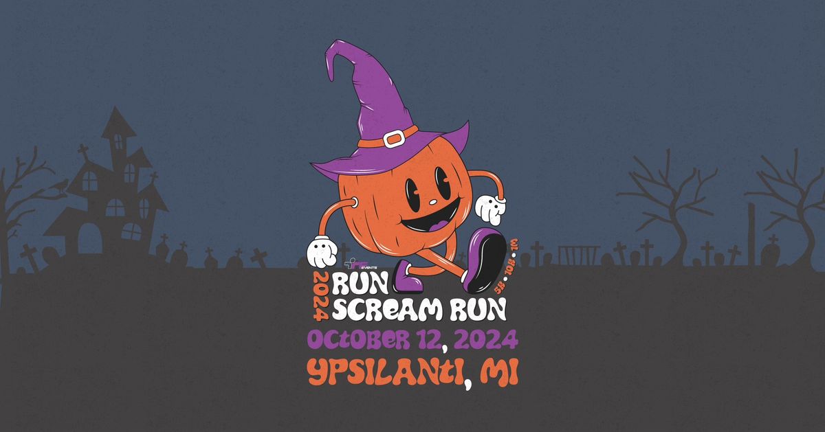 2024 Run Scream Run 10K, 5K, & 1 Mile