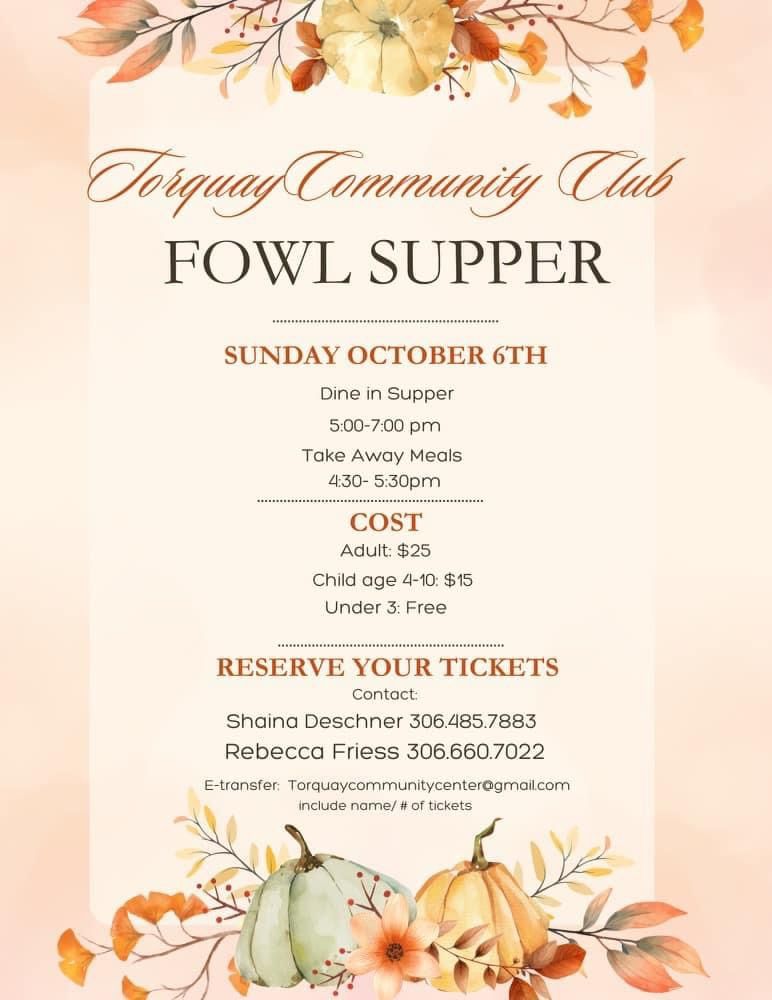 Fowl Supper \ufffd \ufffd