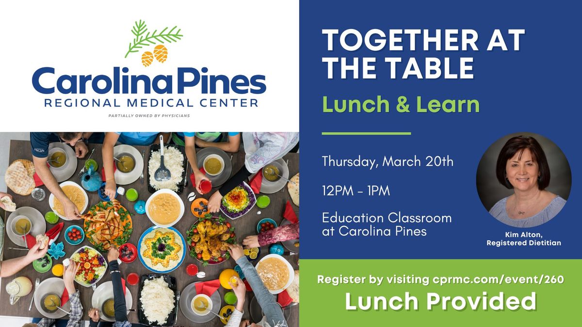 Lunch & Learn: Together at the Table