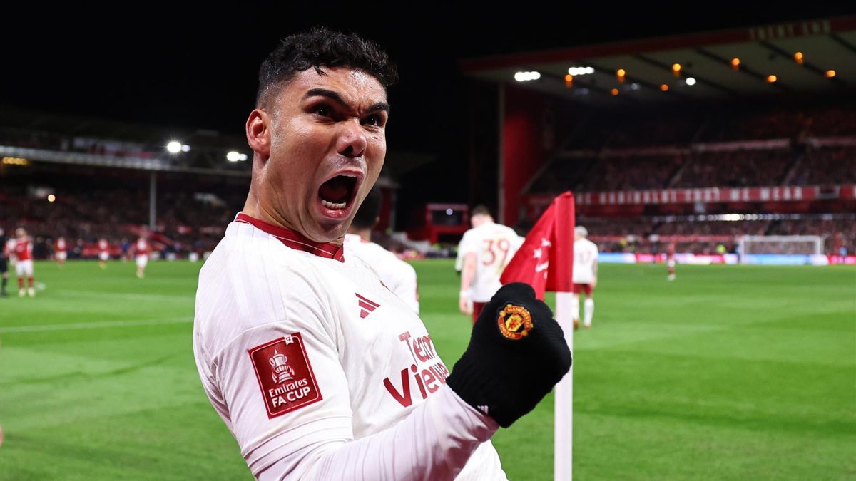 Nottingham Forest FC vs Manchester United FC at The City Ground