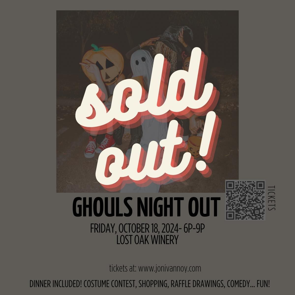 Ghouls Night Out with Joni Van Noy