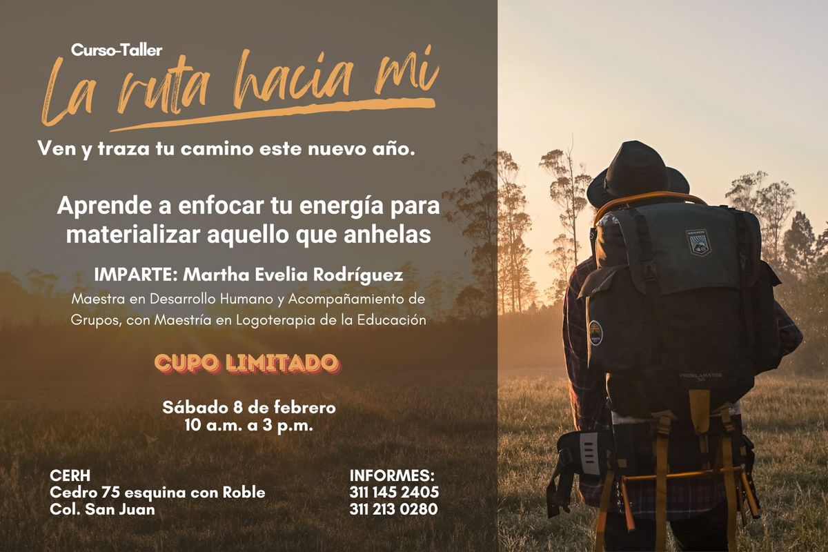 CURSO-TALLER LA RUTA HACIA MI