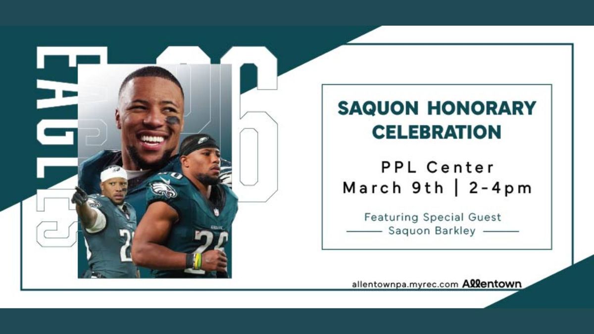 Celebrate Saquon Day in Allentown with Saquon Barkley!