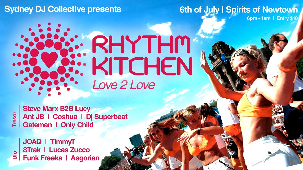 Rhythm Kitchen's Love 2 Love Party!