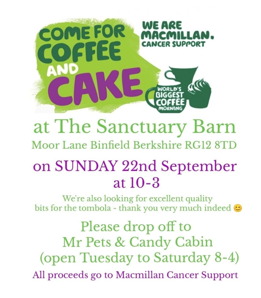 Macmillan Coffee Morning 