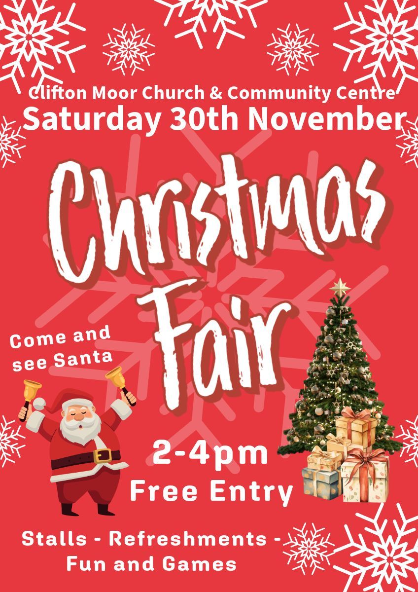 Christmas Fair at Clifton Moor Church and Community Centre