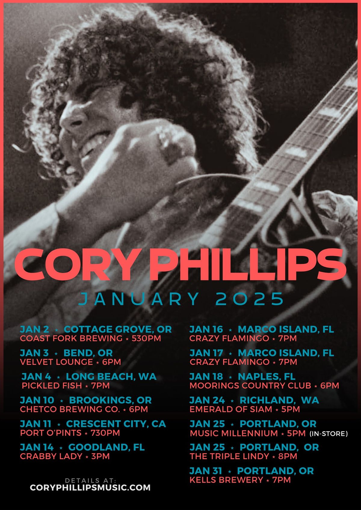 Live Music w\/Cory Phillips