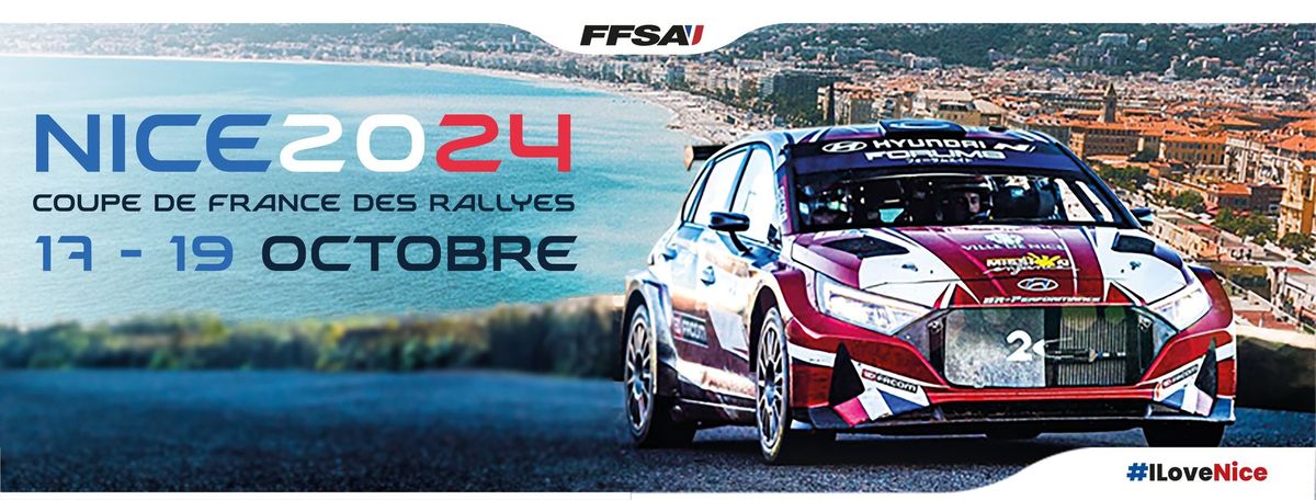 Finale de la Coupe de France des Rallyes Nice 2024