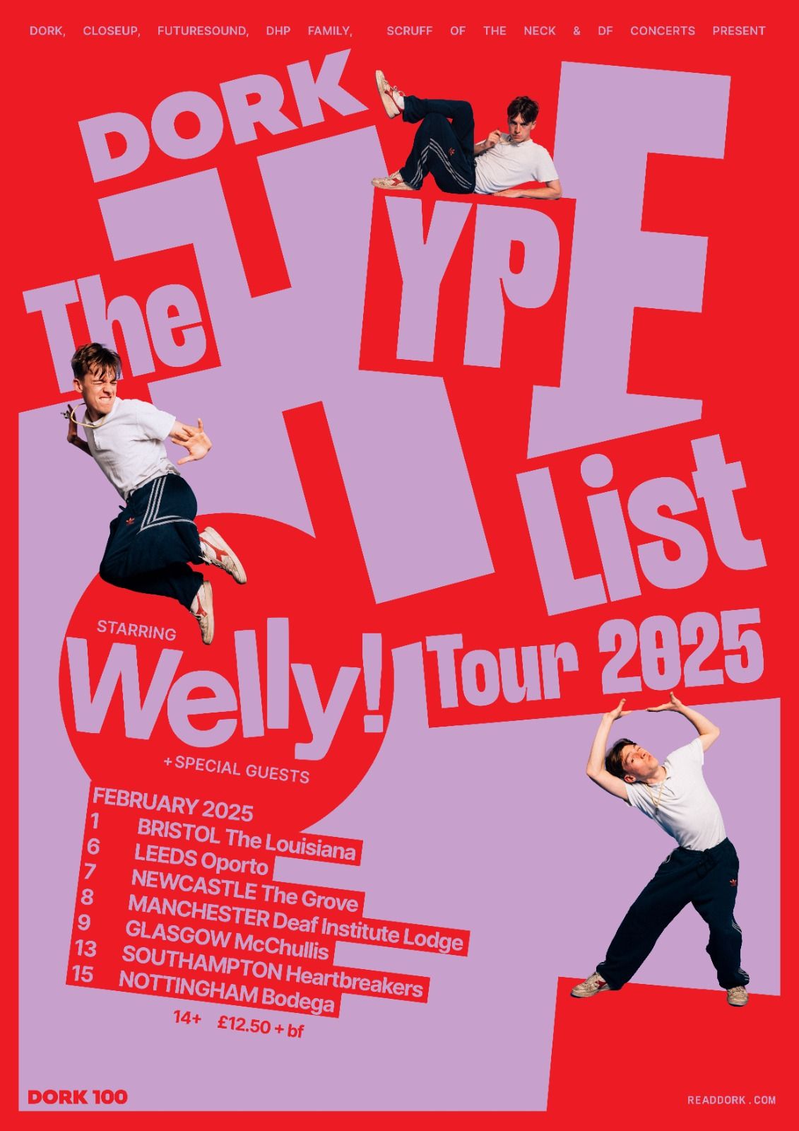 Welly (Dork Hype List Tour 2025) - Leeds