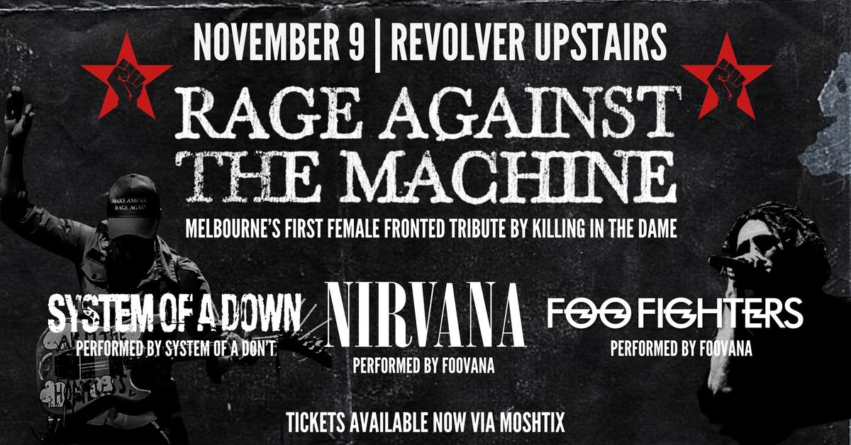 Rage Against The Machine, System Of A Down, Nirvana & Foo Fighters - TRIBUTE PARTY | Revolver