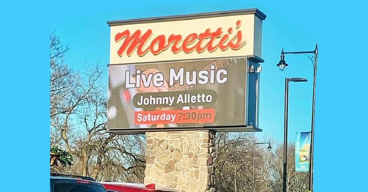 Johnny Alletto Solo Acoustic at Moretti's