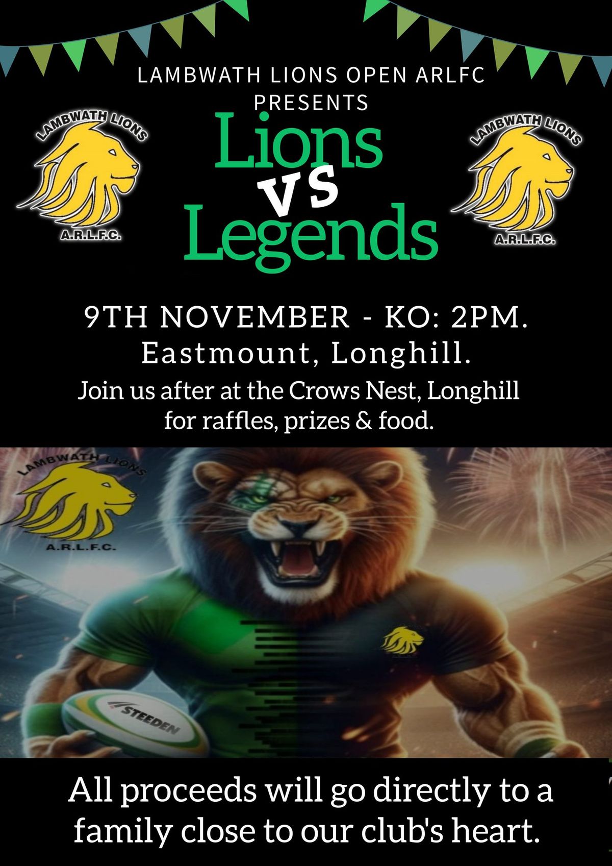 LIONS VS LEGENDS