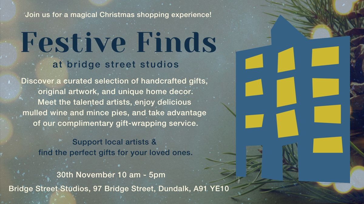 Festive Finds at Bridge Street Studios: Discover unique treasures for the perfect Christmas