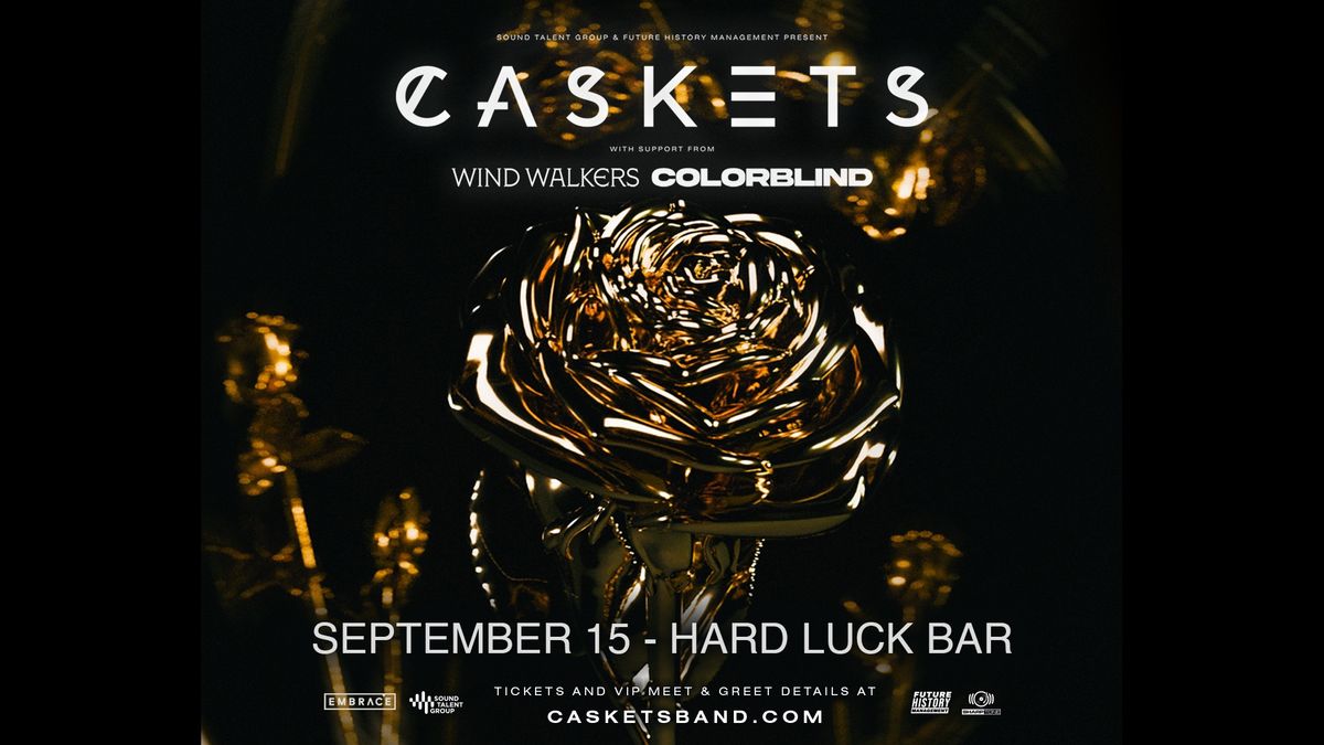 Caskets @ Hard Luck Bar | September 15th