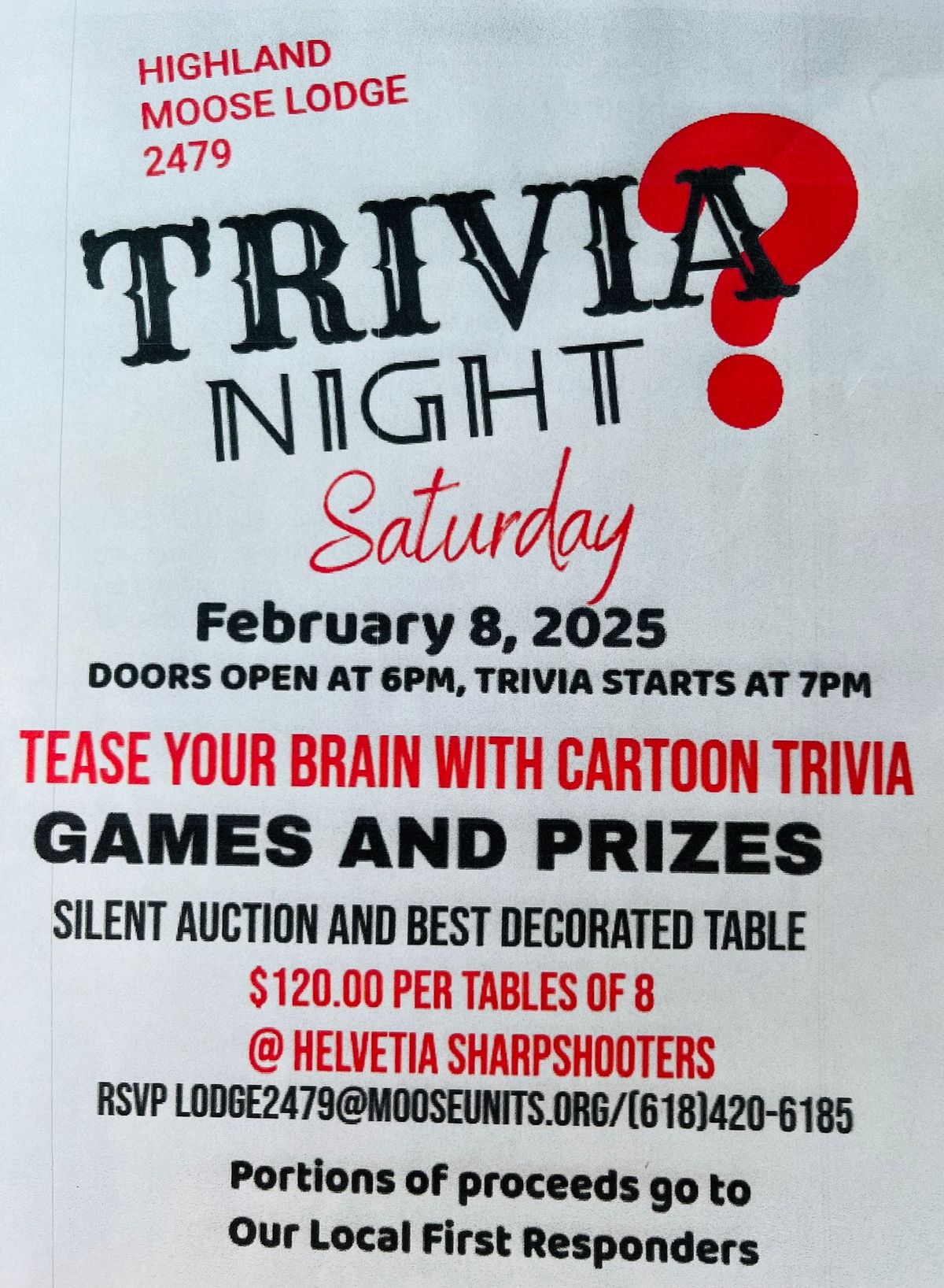 Trivia Night 2025