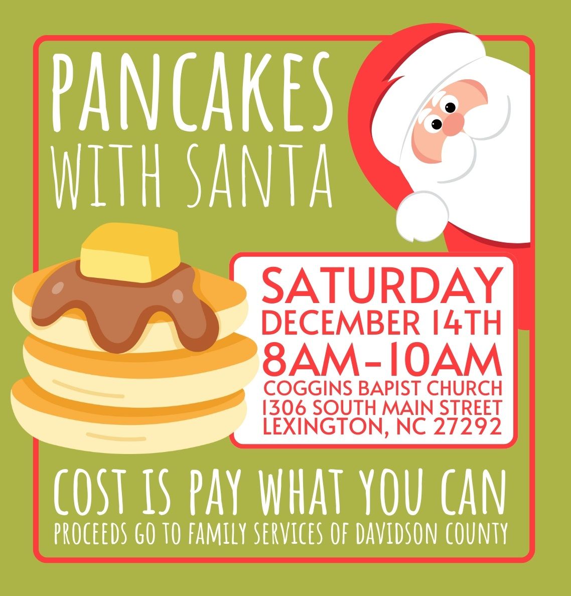 Pancakes with Santa!