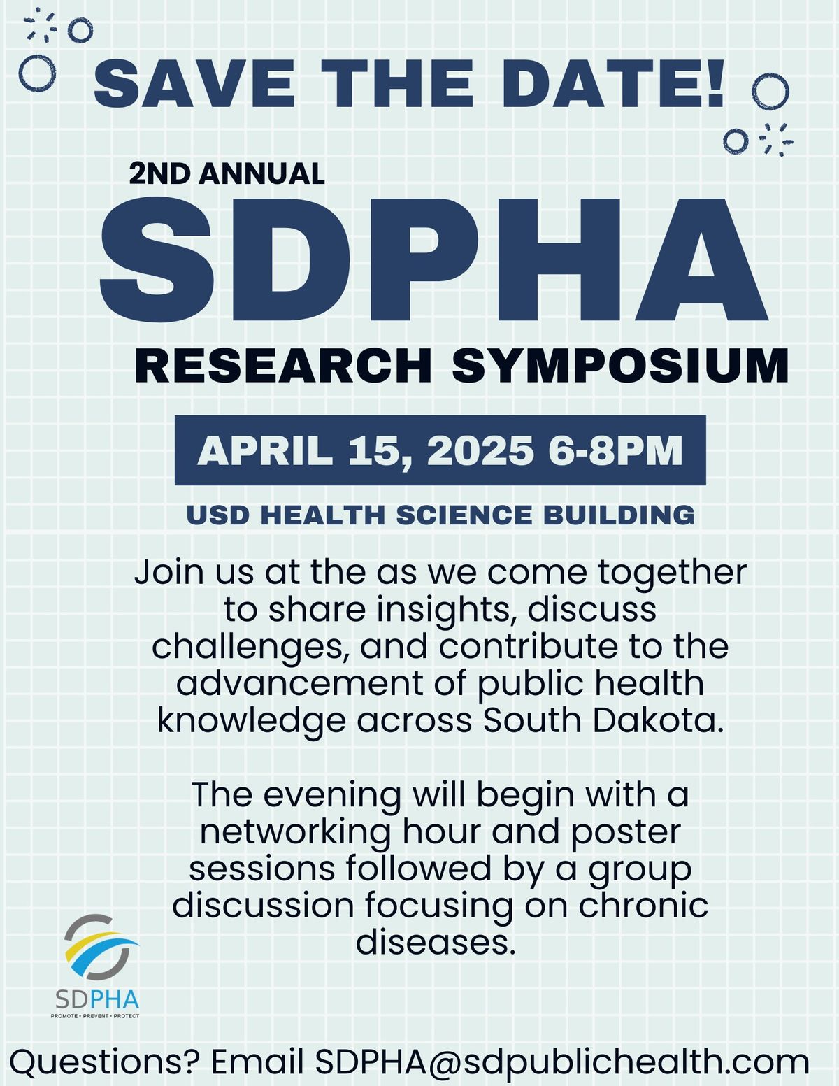 2ND ANNUAL SDPHA RESEARCH SYMPOSIUM