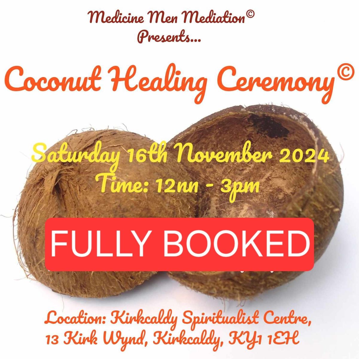 Coconut Healing Ceremony 