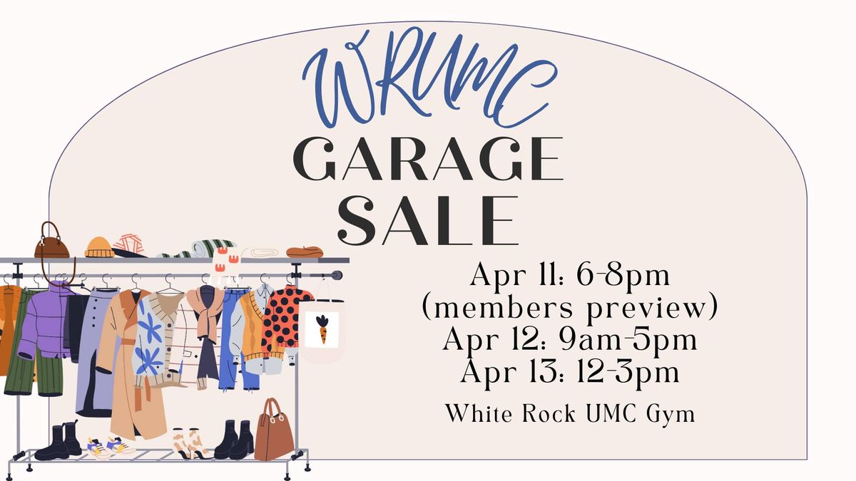 WRUMC Garage Sale